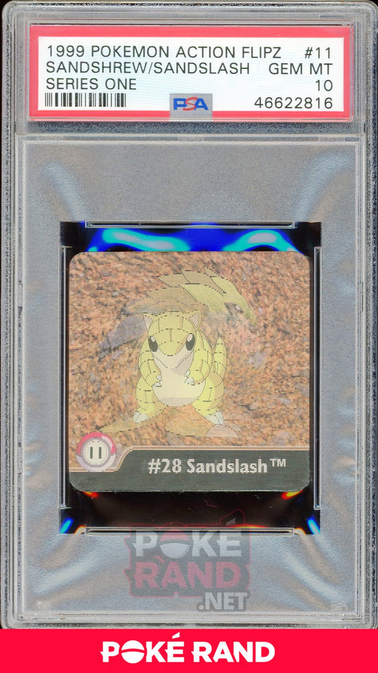 SANDSHREW/SANDSLASH PSA 10 - Action Flipz - PokeRand