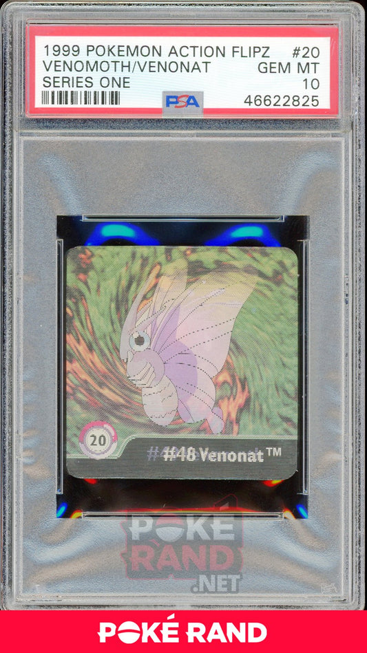 VENOMOTH/VENONAT PSA 10 - Action Flipz - PokeRand