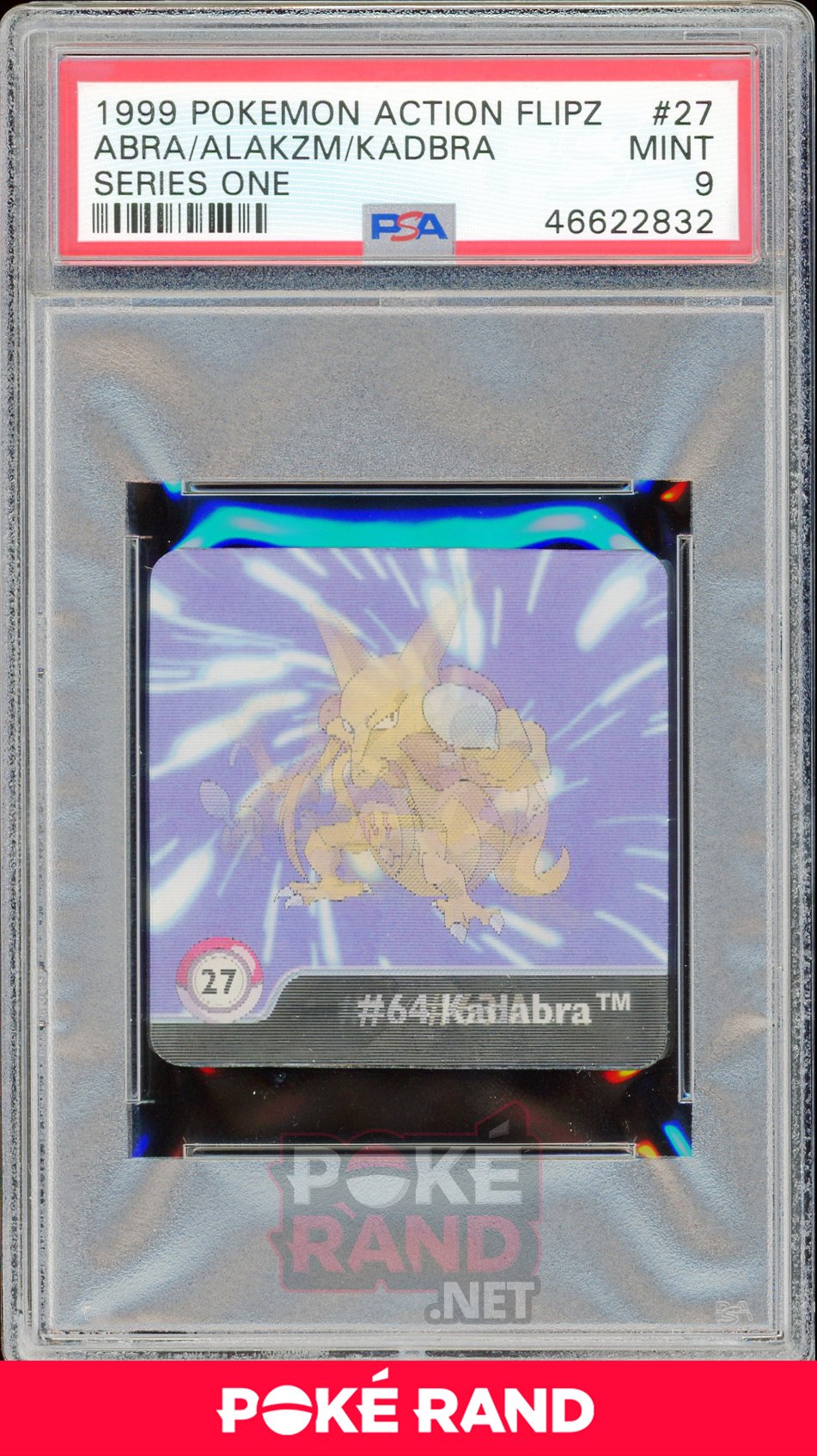 ABRA/ALAKZM/KADBRA PSA 9 - Action Flipz - PokeRand