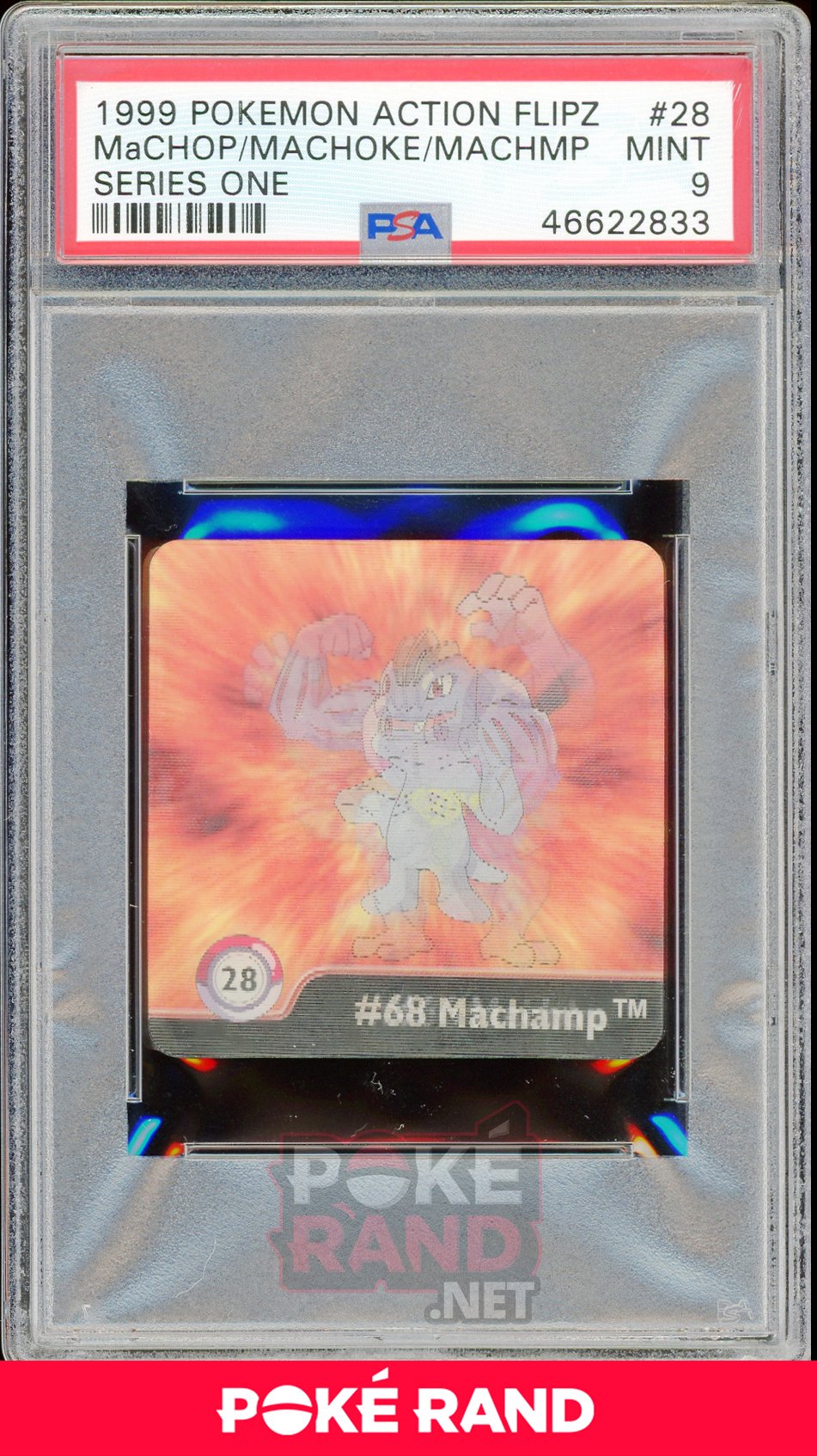 MaCHOP/MACHOKE/MACHMP PSA 9 - Action Flipz - PokeRand