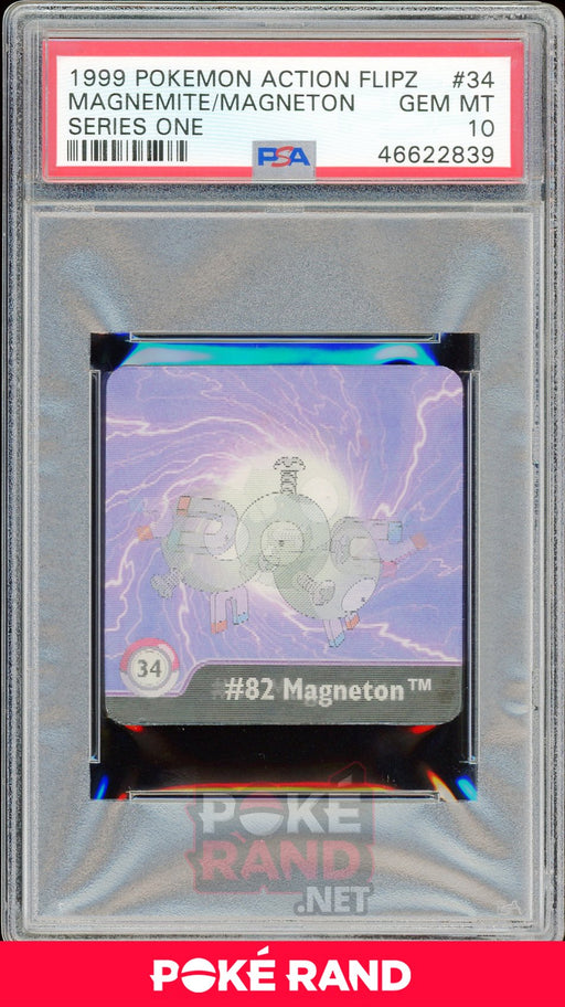 MAGNEMITE/MAGNETON PSA 10 - Action Flipz - PokeRand