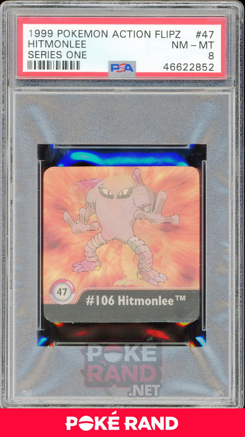 HITMONLEE PSA 8 - Action Flipz - PokeRand