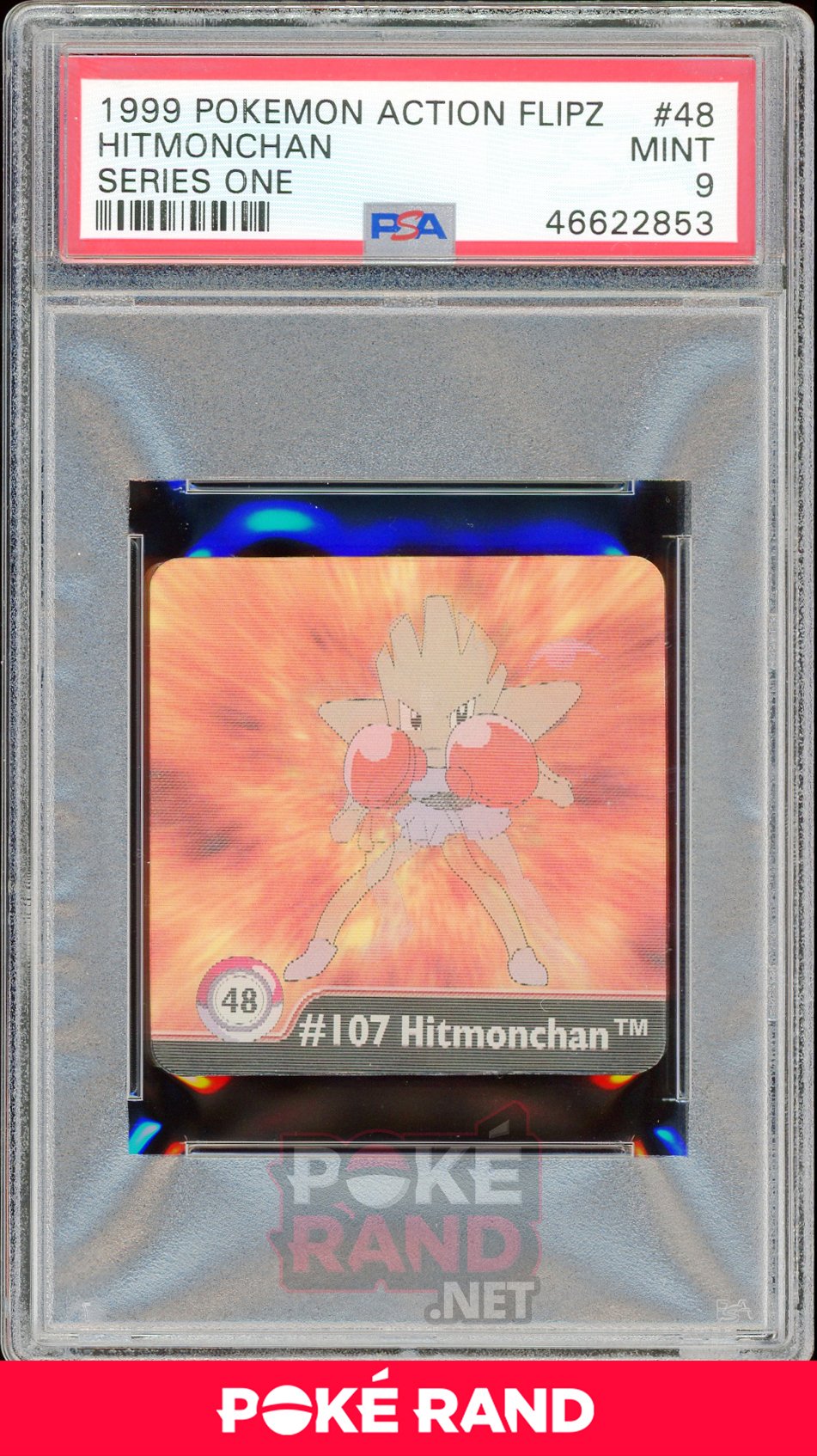 HITMONCHAN PSA 9 - Action Flipz - PokeRand