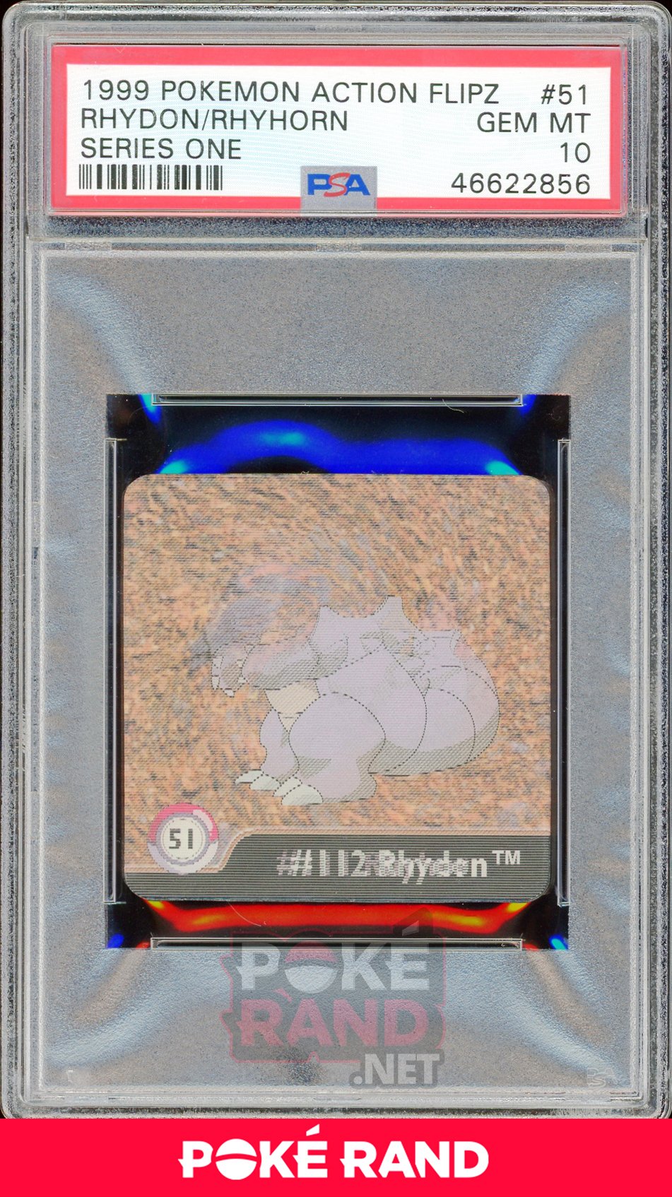 RHYDON/RHYHORN PSA 10 - Action Flipz - PokeRand