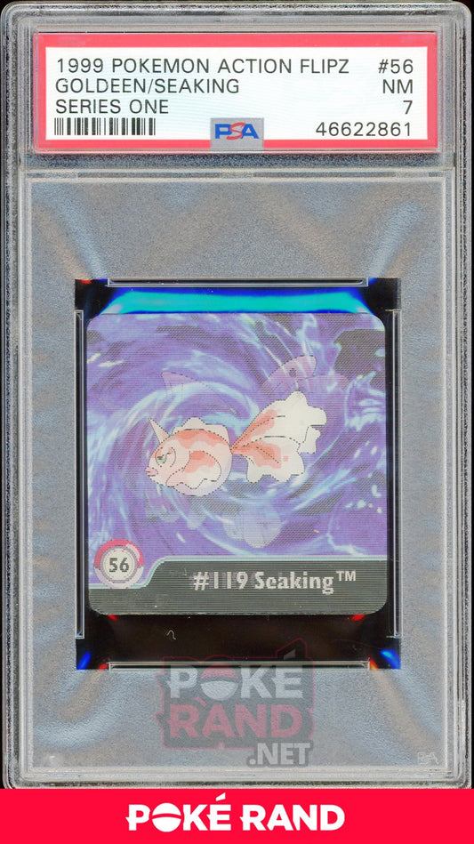 GOLDEEN/SEAKING PSA 7 - Action Flipz - PokeRand