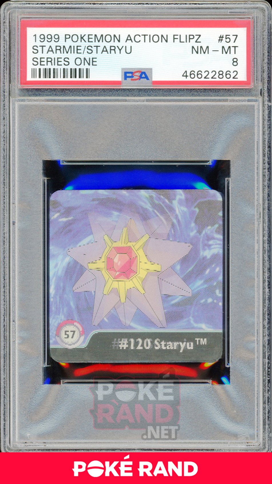 STARMIE/STARYU PSA 8 - Action Flipz - PokeRand