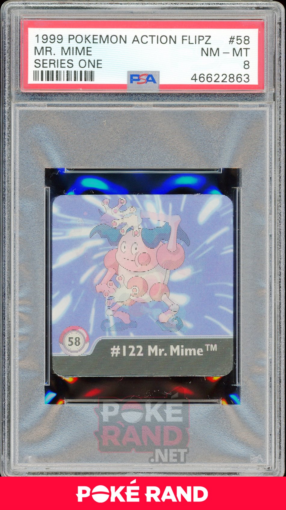 MR. MIME PSA 8 - Action Flipz - PokeRand