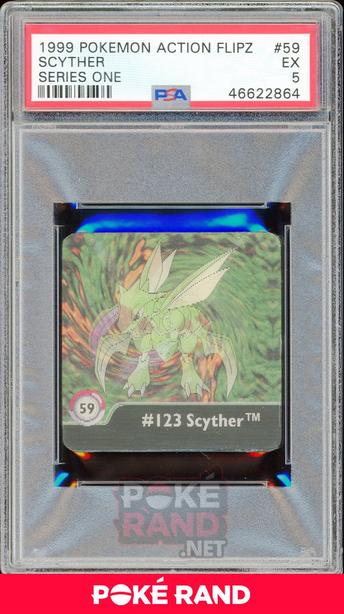 SCYTHER PSA 5 - Action Flipz - PokeRand