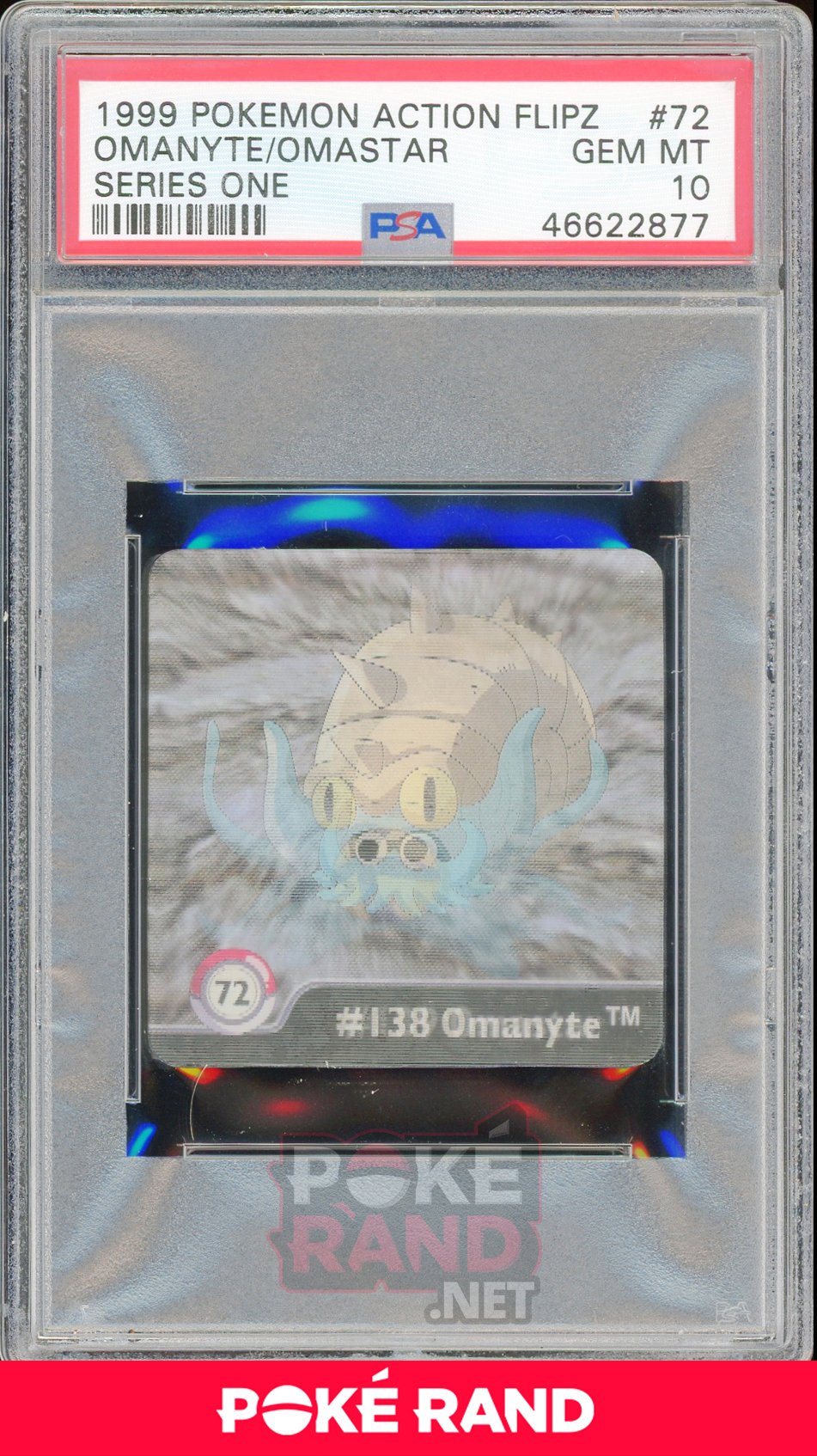 OMANYTE/OMASTAR PSA 10 - Action Flipz - PokeRand