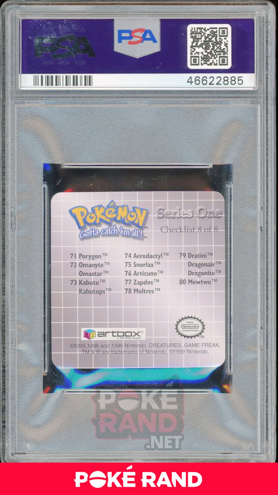 MEWTWO PSA 9 - Action Flipz - PokeRand