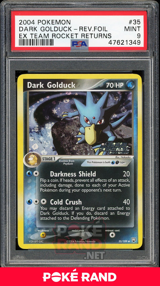 Dark Golduck Reverse Foil (PSA 9) - EX Team Rocket Returns #35