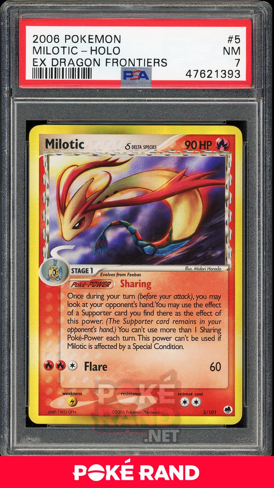 Milotic Holo (PSA 7) - EX Dragono Frontiers #5