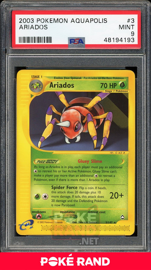 Ariados (PSA 9) - Aquapolis #3