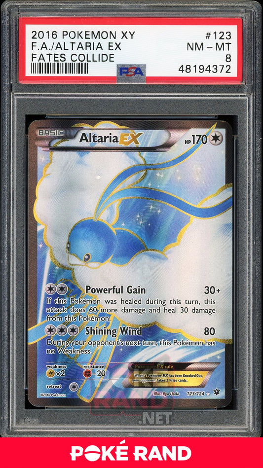 Altaria EX Full Art (PSA 8) - XY Fates Collide #123