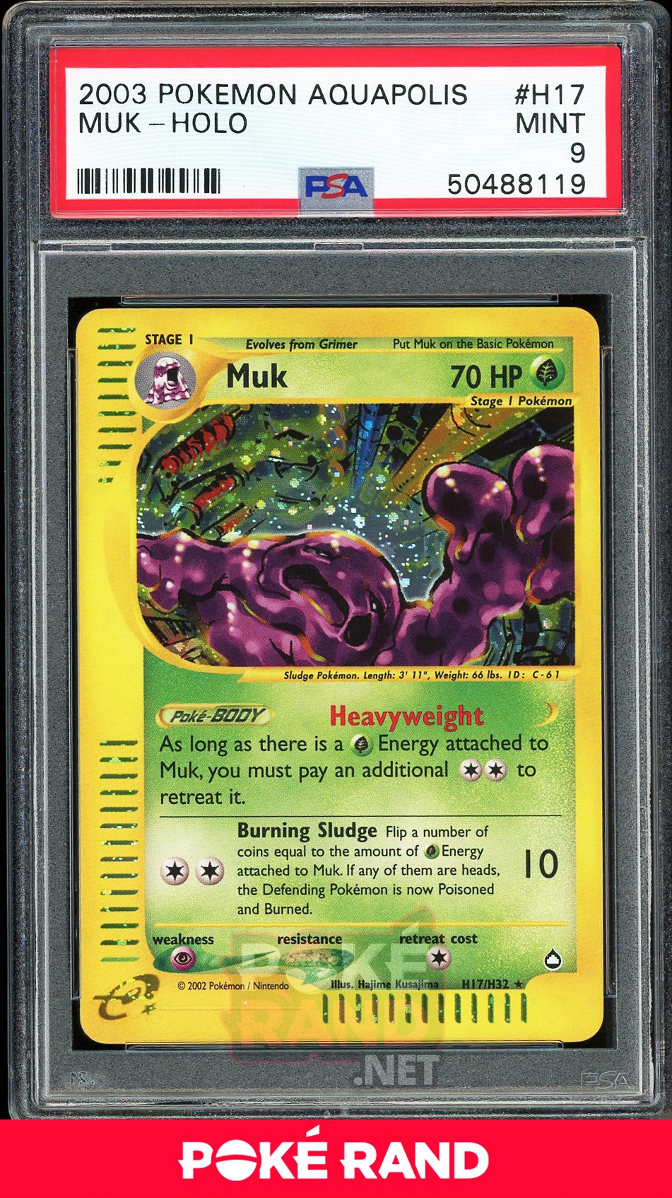 Muk - Holo (PSA 9) - Aquapolis