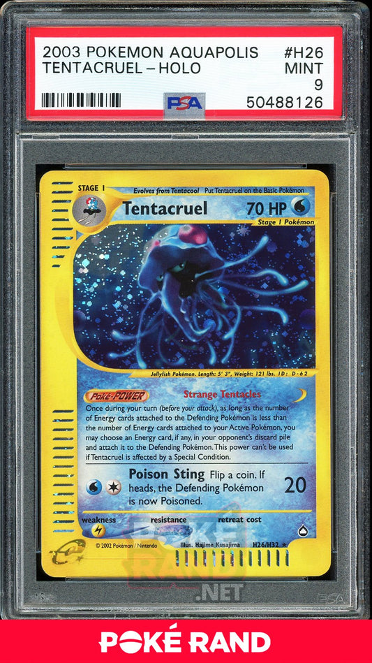 Tentacruel - Holo (PSA 9) - Aquapolis