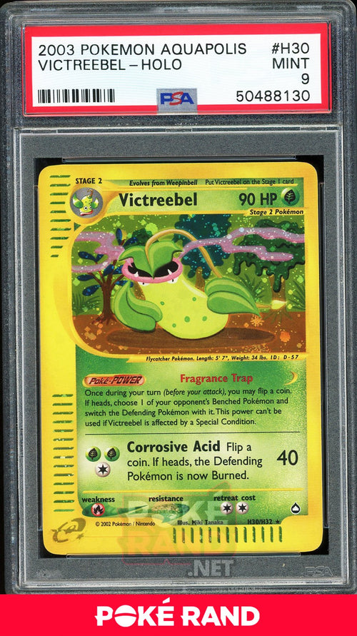 Victreebell - Holo (PSA 9) - Aquapolis