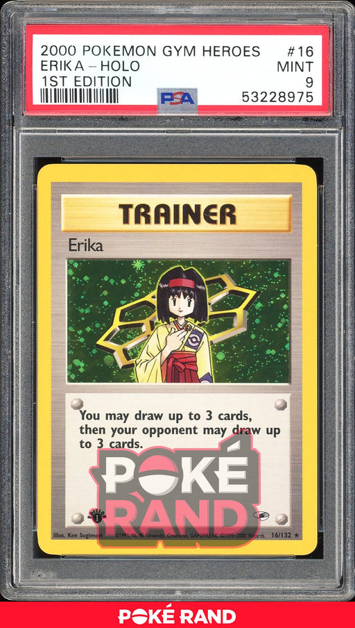 Image of Graded Erika from Gym Heroes for sale