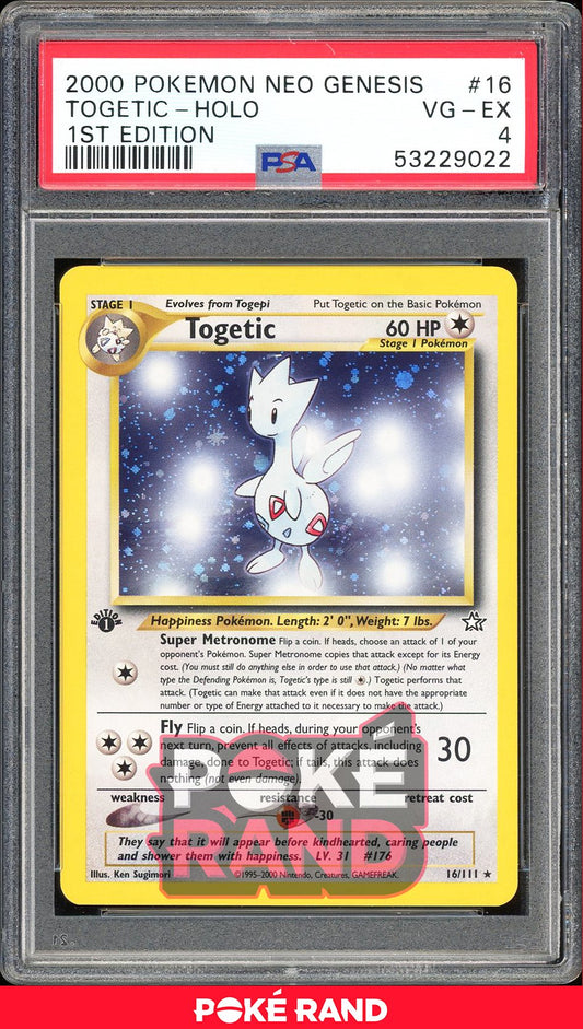 Togetic 1St Edition - PSA 4 - Neo Genesis - #16 - Holo