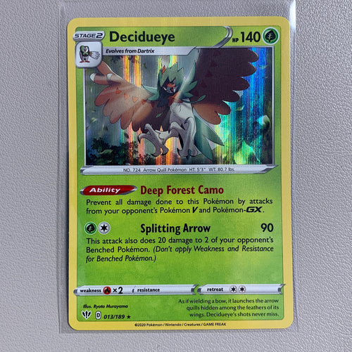 Decidueye (013/189) - Darkness Ablaze - PokeRand