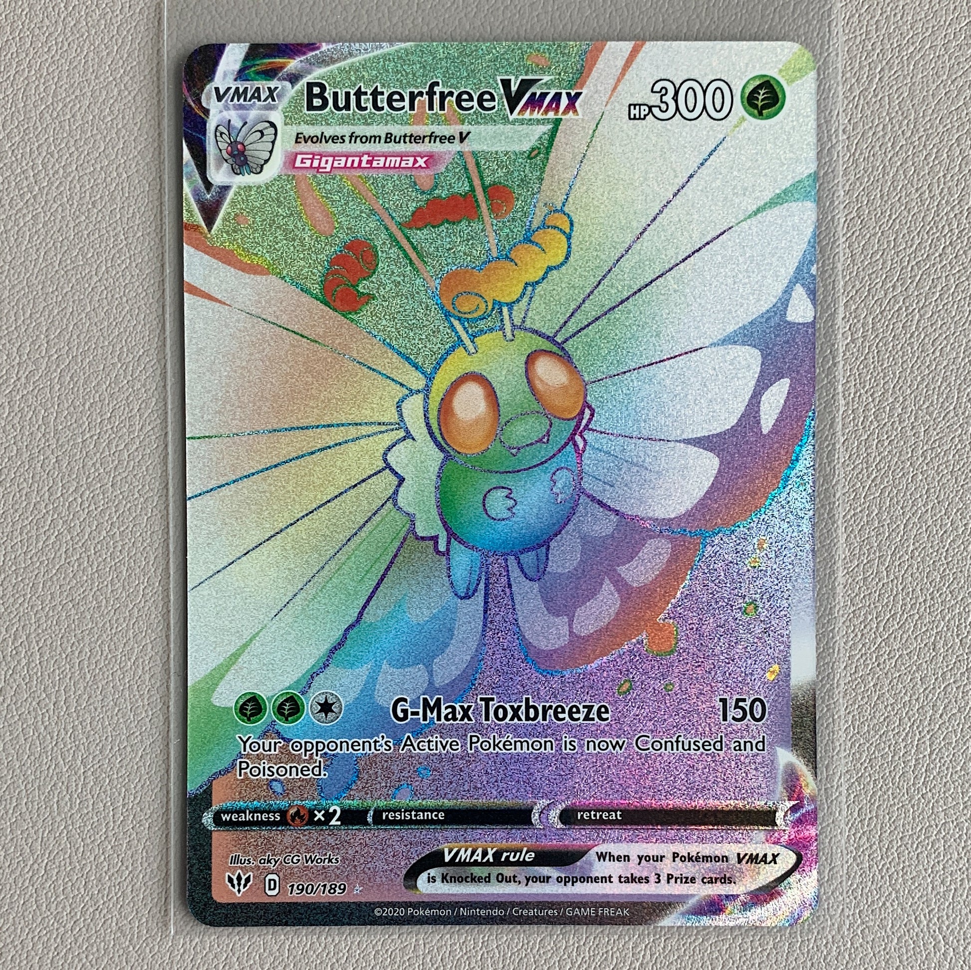 Butterfree VMAX (190/189) - Darkness Ablaze - PokeRand