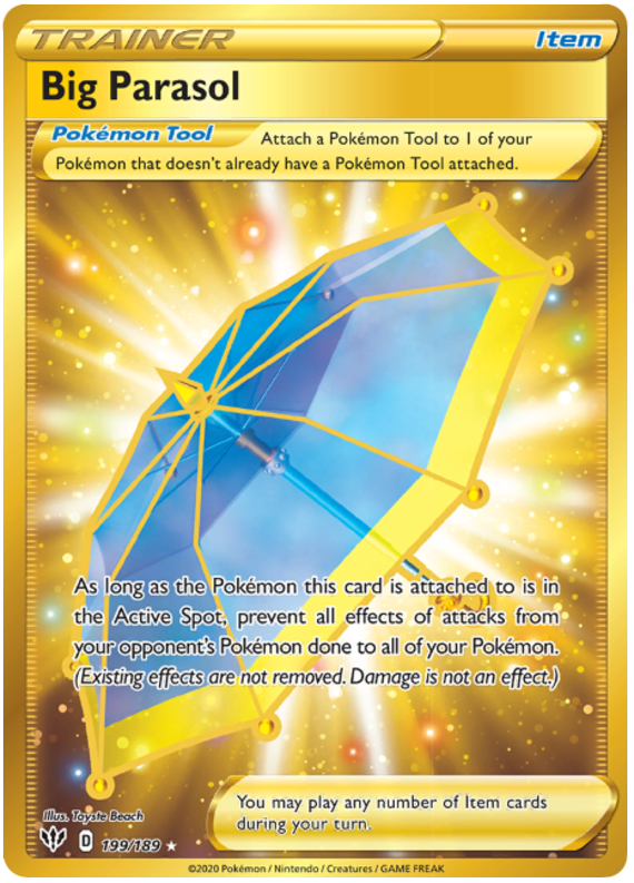 Big Parasol (199/189) - Darkness Ablaze - PokeRand