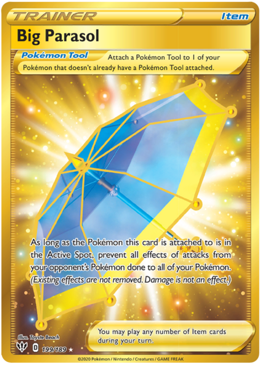 Big Parasol (199/189) - Darkness Ablaze - PokeRand