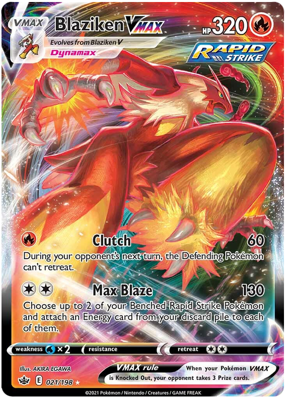 Blaziken - VMAX - (021/198) - Chilling Reign - PokeRand