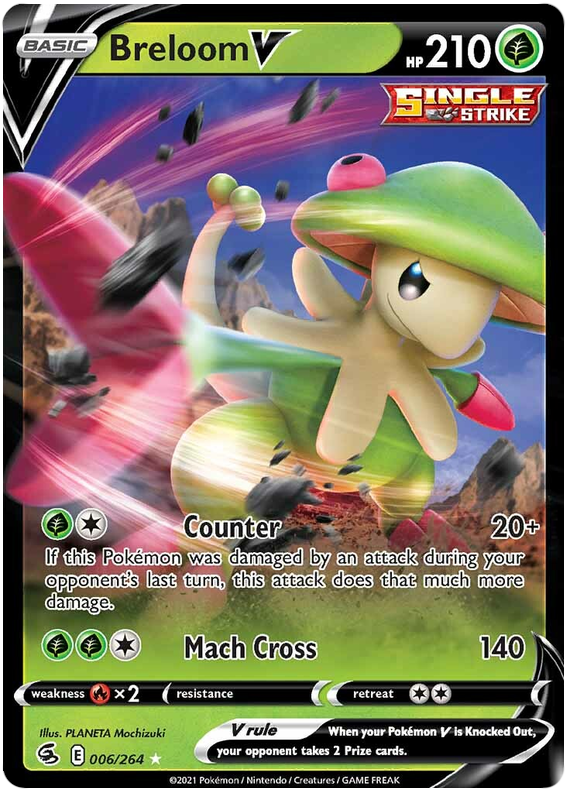 (006/264) Breloom - V - Fusion Strike - PokeRand