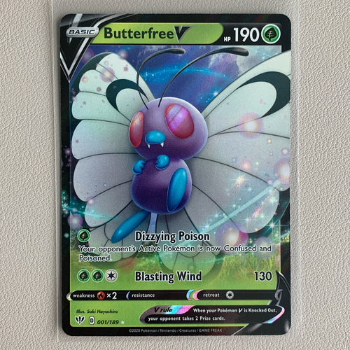 Butterfree V (001/189) - Darkness Ablaze - PokeRand