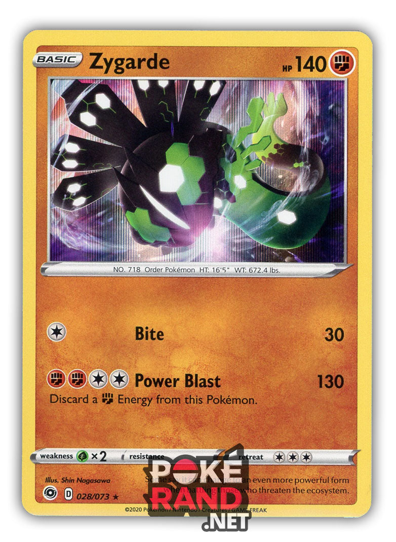 Zygarde Holo (028/073) - Champion's Path - PokeRand