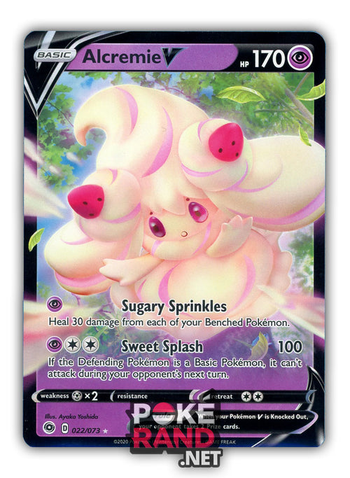 Alcremie V (022/073) - Champion's Path - PokeRand