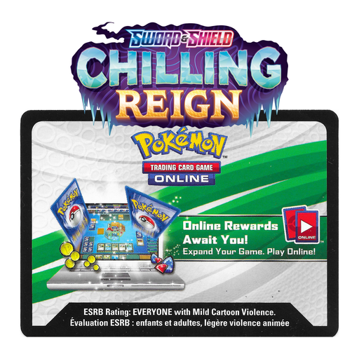 Chilling Reign - Code Card (10 Code Cards) - PokeRand