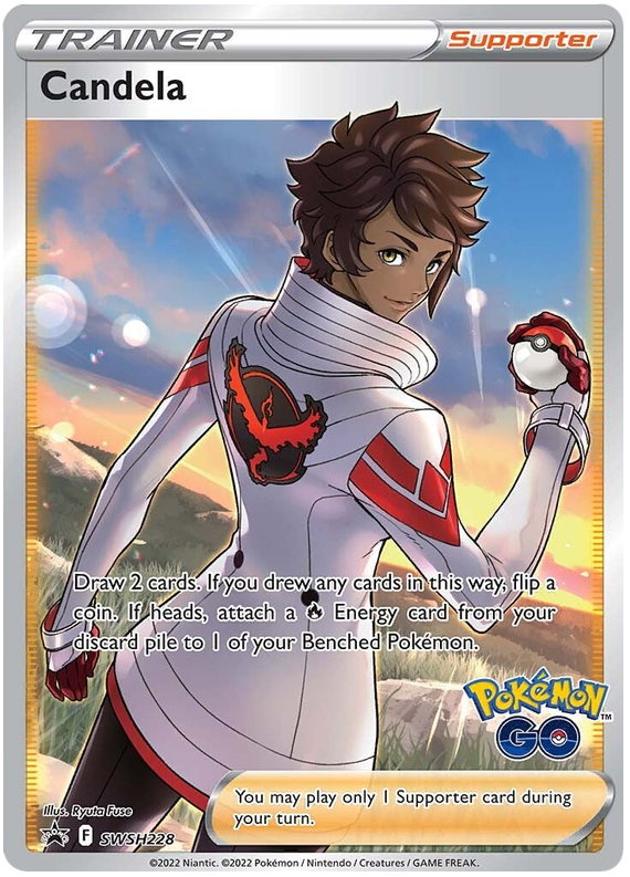 (SWSH228) Candela - Full Art Promo - Pokemon Go - PokeRand