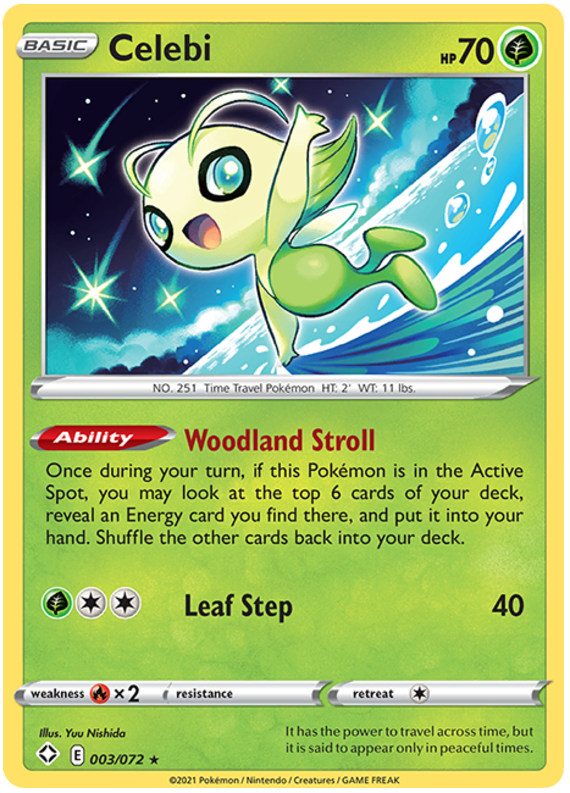 (003/072) Celebi - Rare - Shining Fates - PokeRand