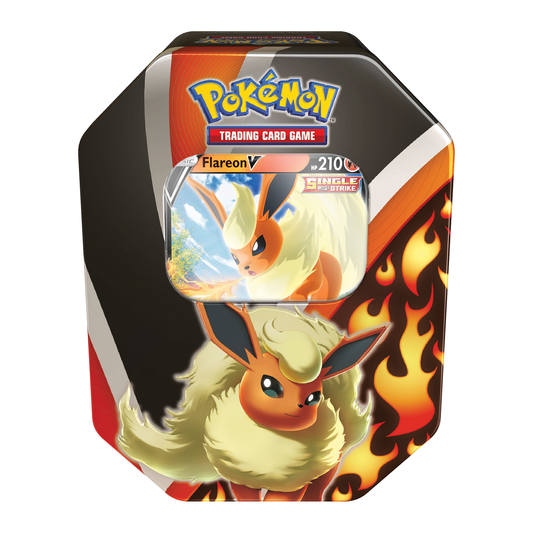 Pokemon Eevee Evolutions Tin - Flareon V - PokeRand