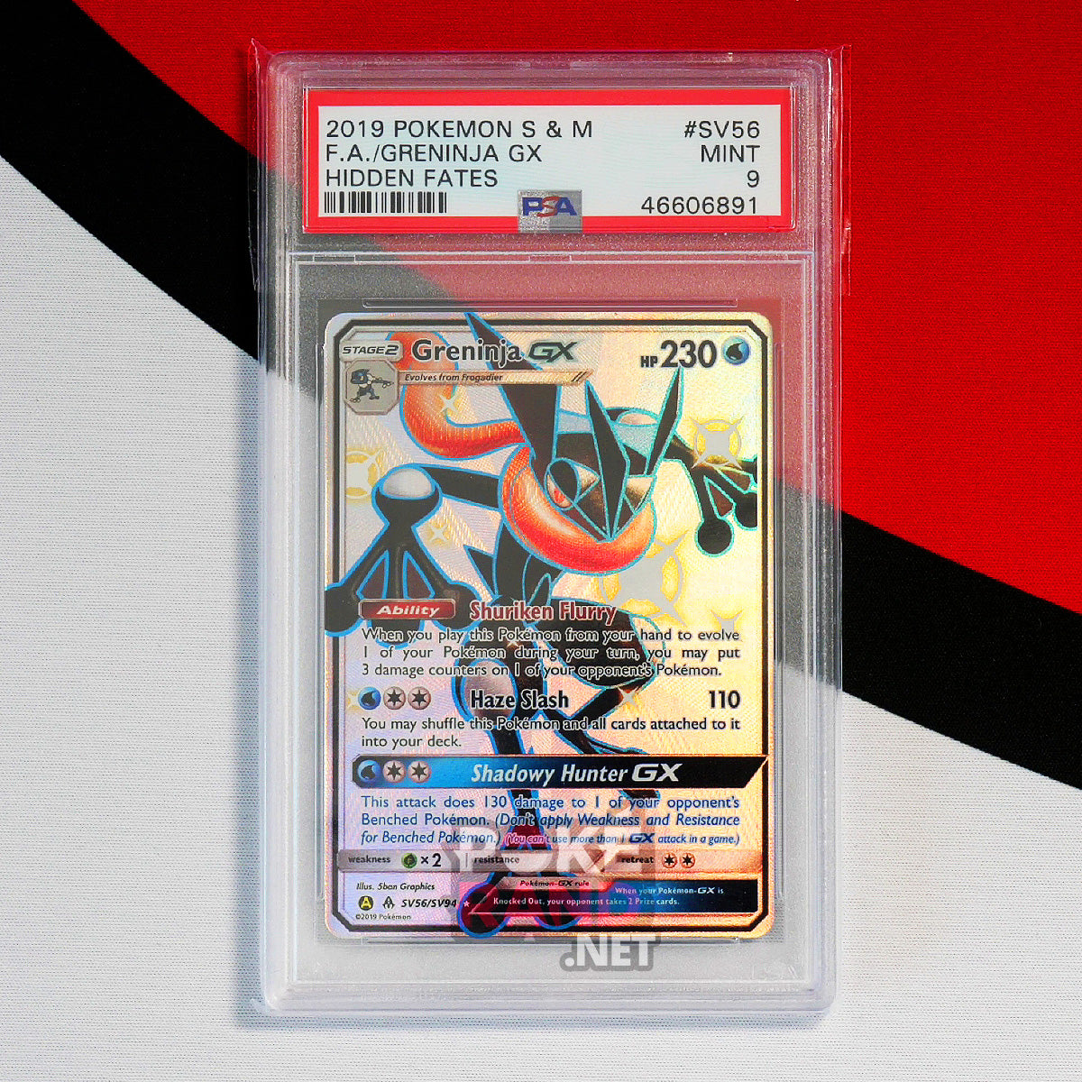 Greninja #SV56 PSA 9 - Hidden Fates Shiny Vault - PokeRand