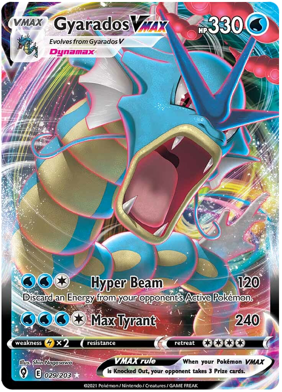 (029/203) Gyarados - VMAX - Evolving Skies - PokeRand