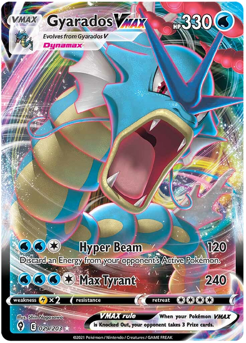 (029/203) Gyarados - VMAX - Evolving Skies - PokeRand