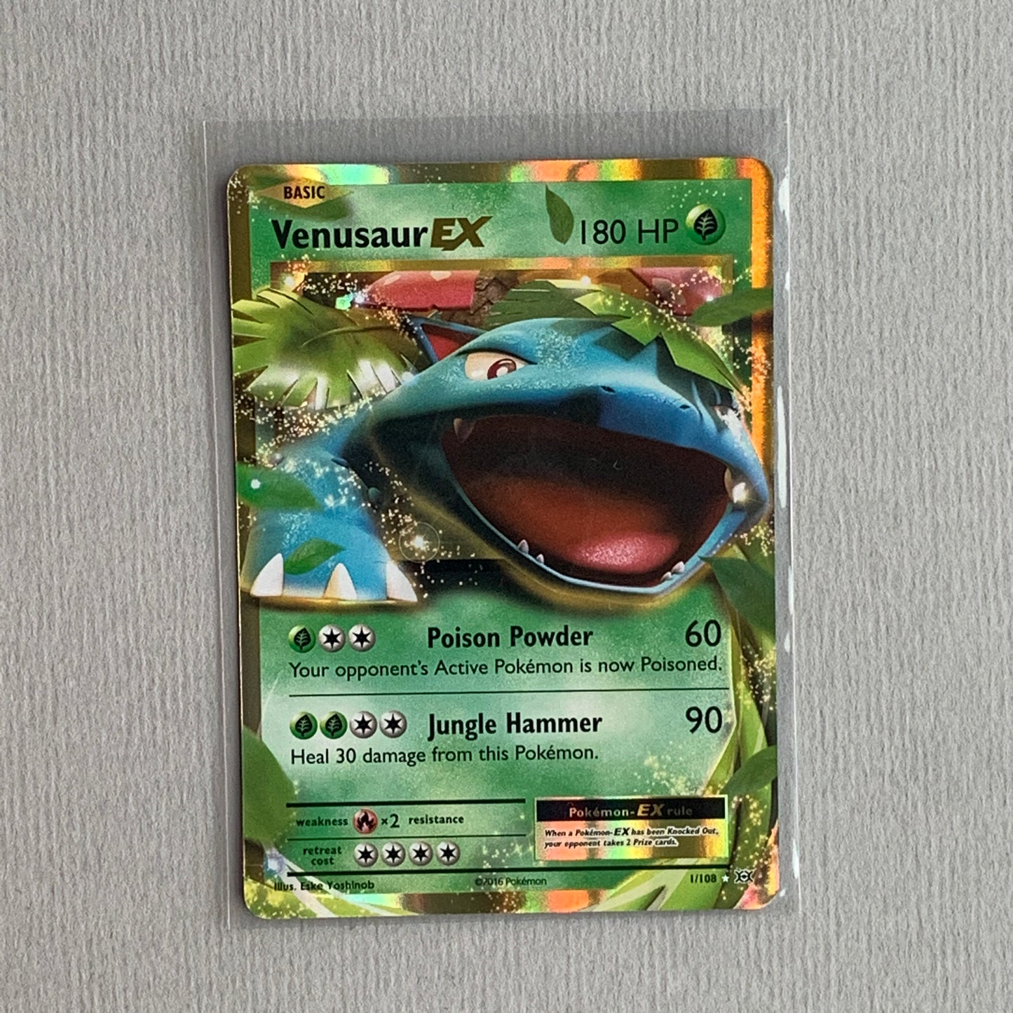 Venusaur EX (001/108) - Evolutions - PokeRand