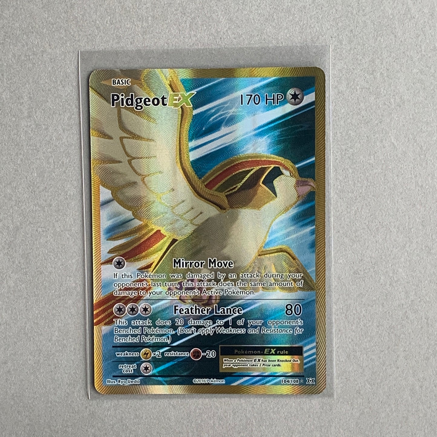 Pidgeot EX (104/108) - Evolutions - PokeRand