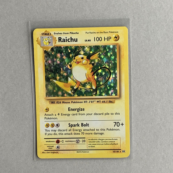 Raichu (36/108) - Evolutions - PokeRand