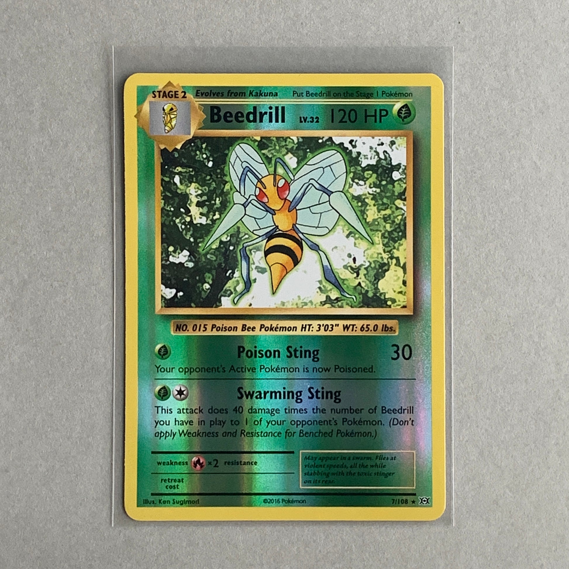 Beedrill (07/108) - Evolutions - PokeRand