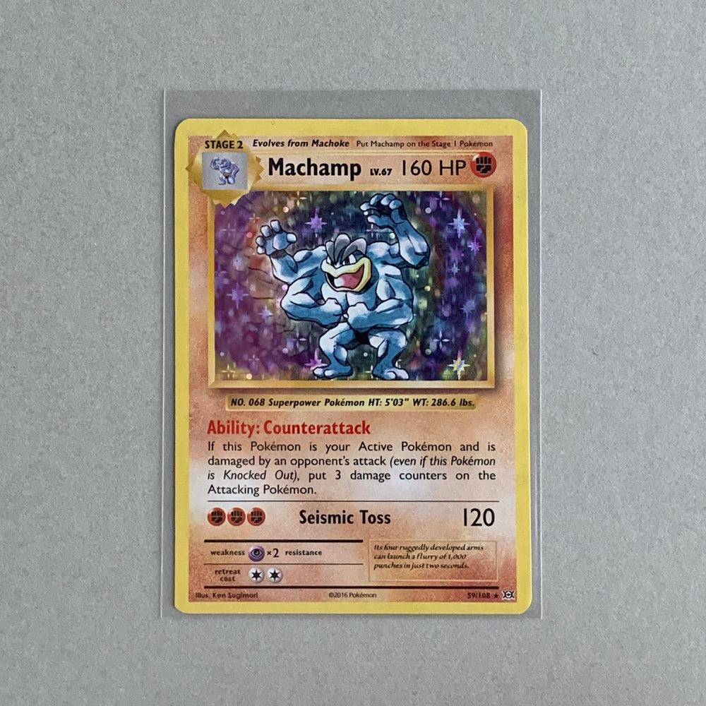 Machamp (59/108) - Evolutions - PokeRand