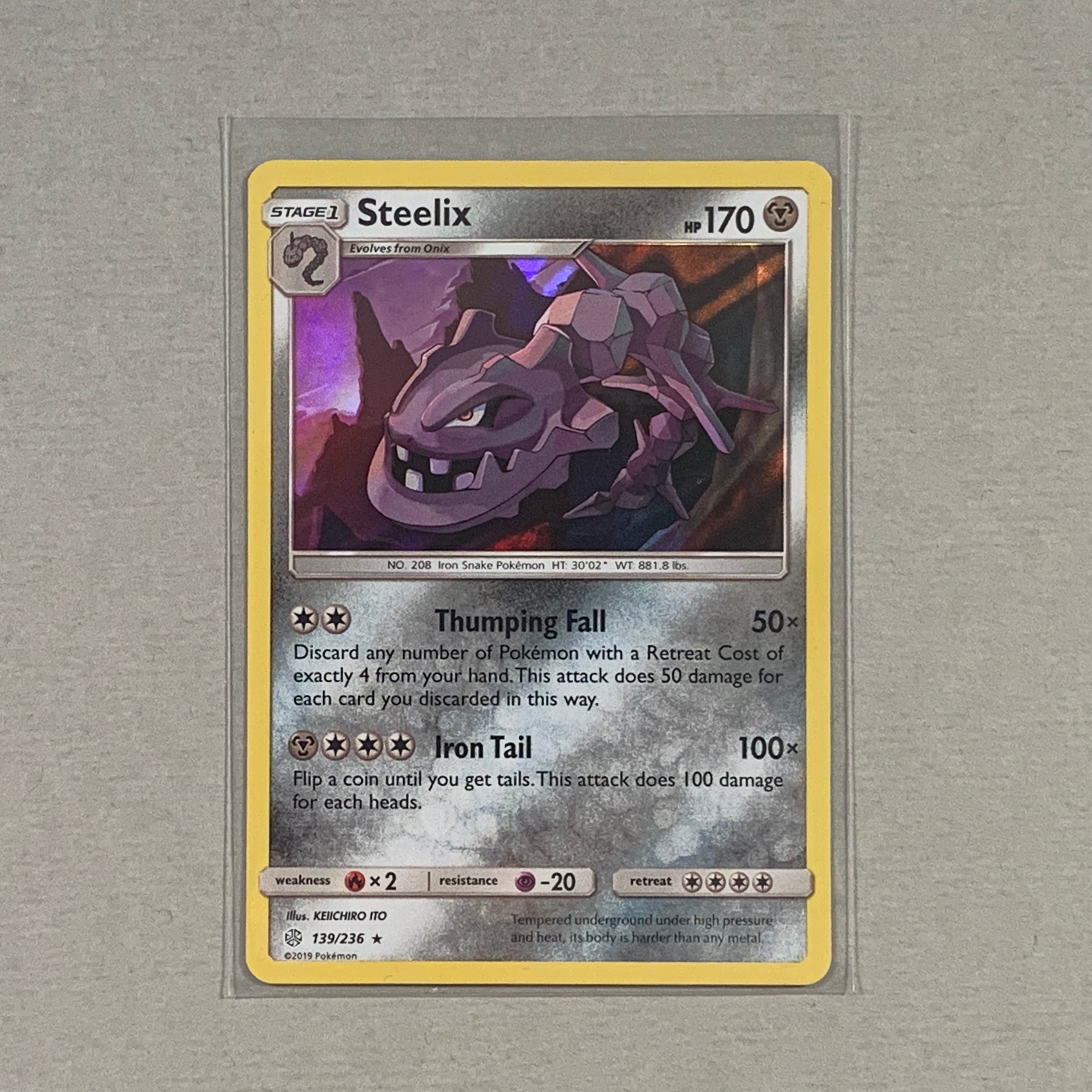 Steelix (139/236) - Cosmic Eclipse - PokeRand