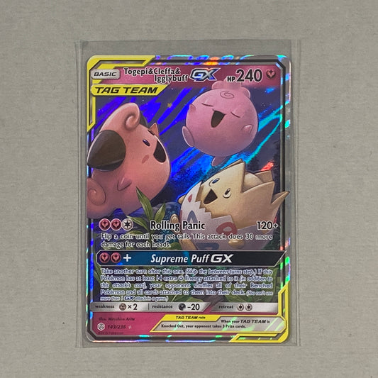 Togepi & Cleffa & Igglybuff GX (143/236) - Cosmic Eclipse - PokeRand