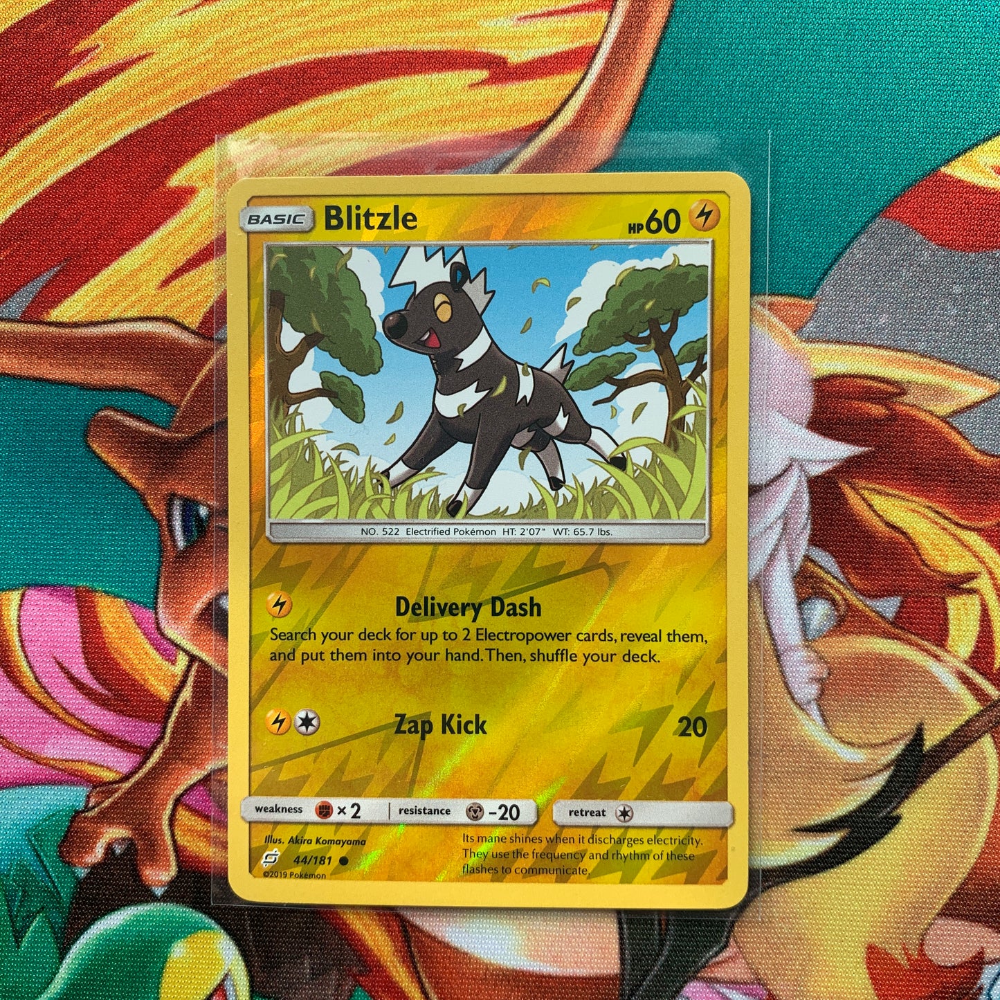 Blitzle Rev. Holo (44/181) - Team Up, Sun & Moon - PokeRand