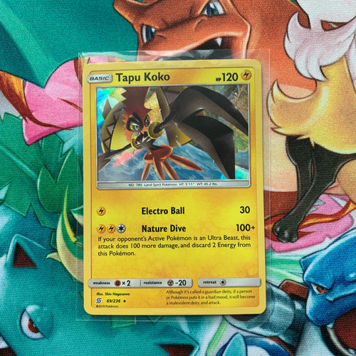 Tapu Koko Holo (69/236) - Unified Minds - PokeRand