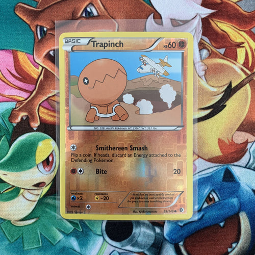 Trapinch (Rev. Holo - 83/149) - Boundaries Crossed - PokeRand