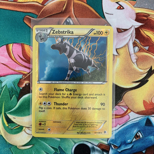 Zebstrika (Rev. Holo - 57/149) - Boundaries Crossed - PokeRand